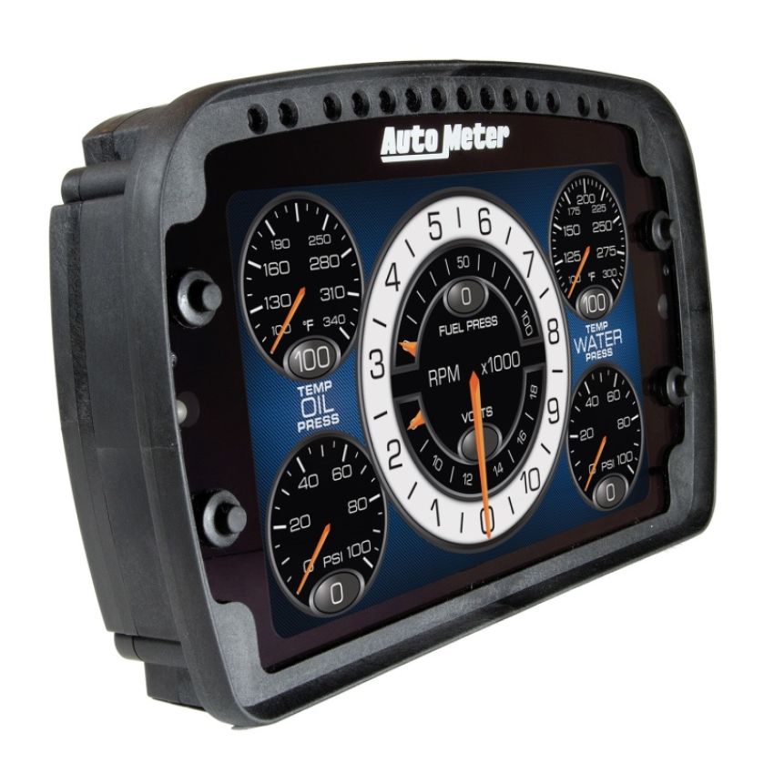 AutoMeter 6021 RACING INSTRUMENT DISPLAY, COLOR LCD, CONFIG, SHIFT & ALARM LIGHTS, DATALOGGING