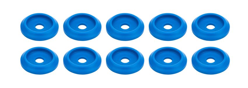 ALLSTAR PERFORMANCE ALL18848 Body Bolt Washer Plastic Blue 10pk