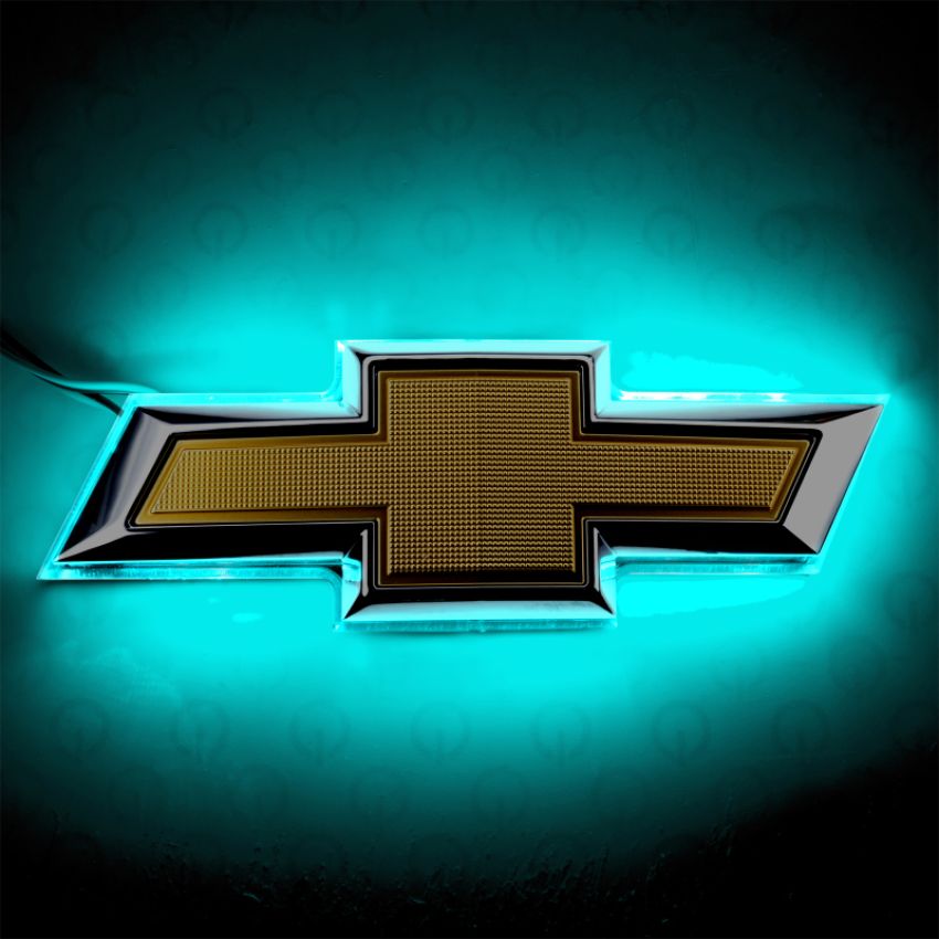 Oracle Lighting 3157-010 Aqua Illuminated LED Rear Bowtie Emblem