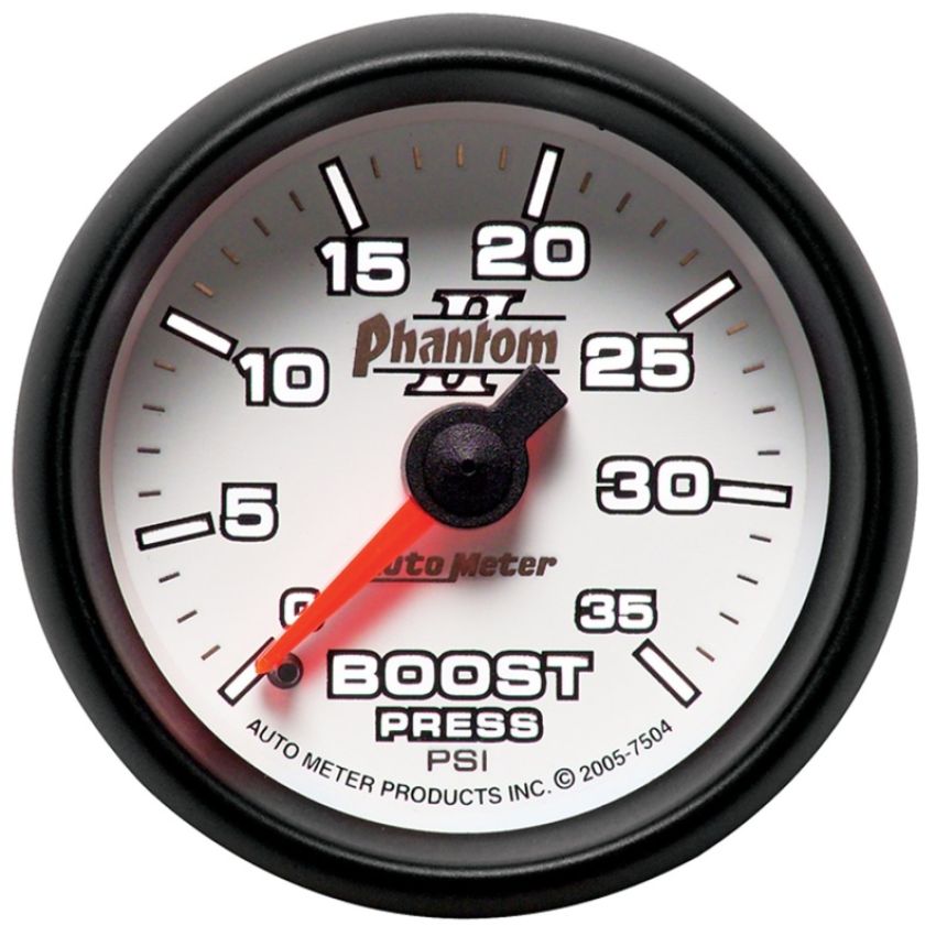 AutoMeter 7504 GAUGE, BOOST, 2 1/16