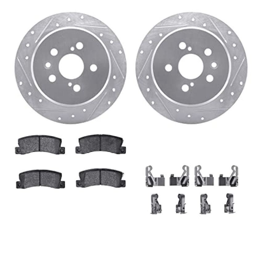 Dynamic Friction 7512-76078 Rotor Kit