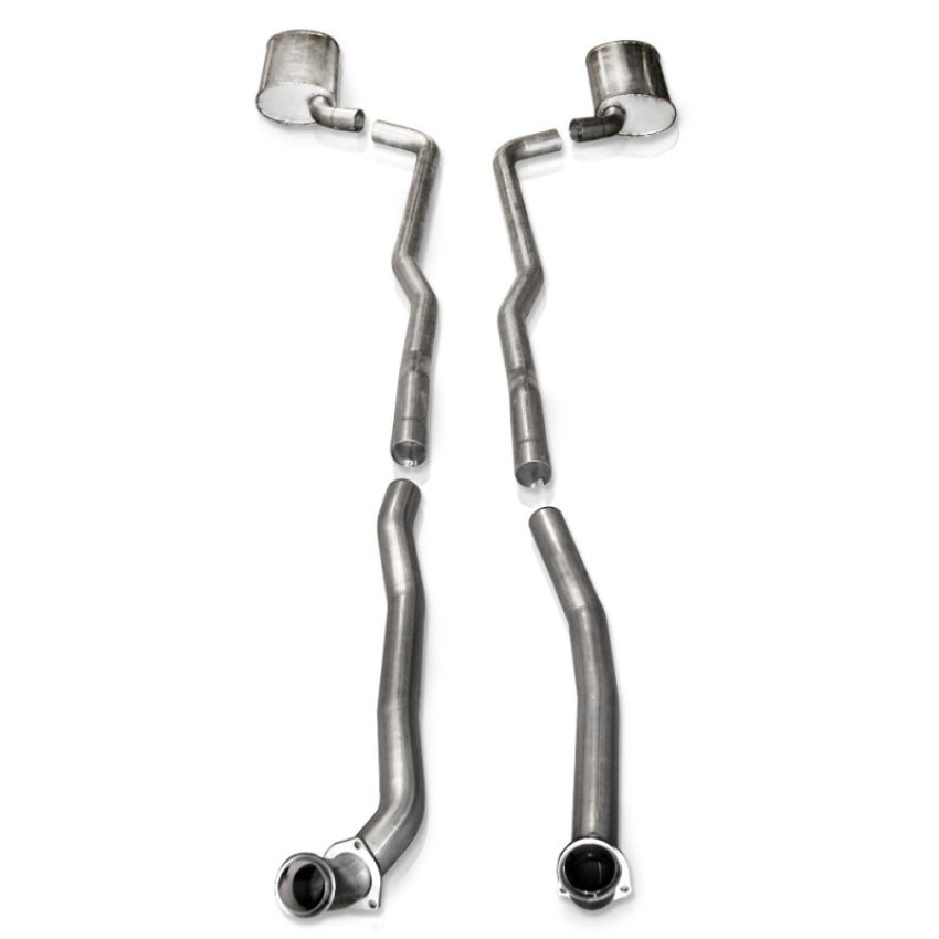 Stainless Works V6814300S 1968-72 Corvette Exhaust BB Automatic Trans 2-1/2in Factory Connect