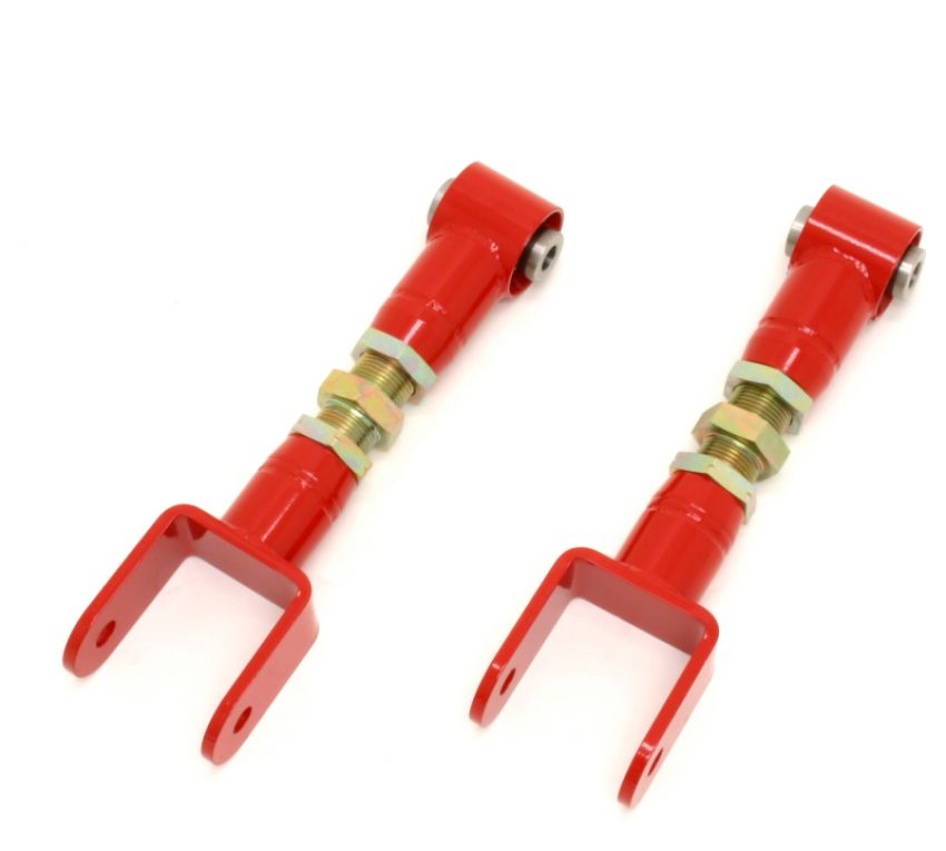 BMR Suspension UTCA015R Upper Control Arms, DOM, Non-adjustable, Spherical Bearings