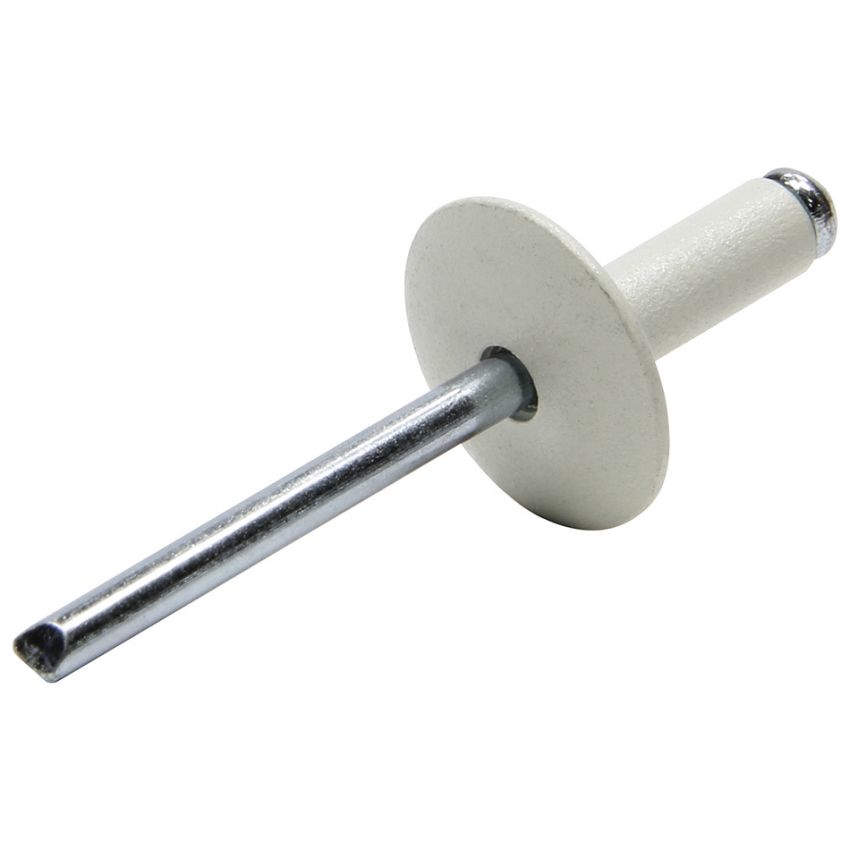 ALLSTAR PERFORMANCE ALL18011 Lg Hd Rivet White 250pk