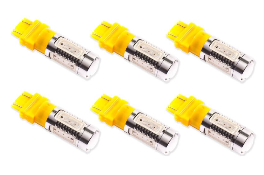 Diode Dynamics DD0050H 3157 LED Bulb HP11 LED - Amber Set of 6