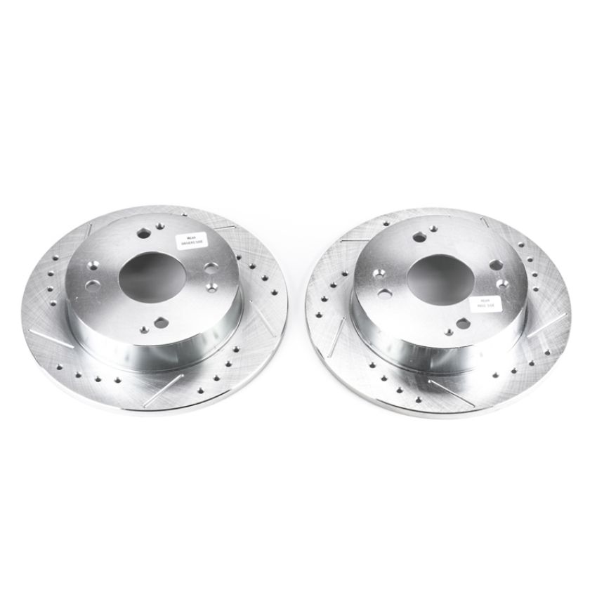 PowerStop JBR526XPR PowerStop Evolution Performance Drilled, Slotted & Plated Brake Rotor Pair