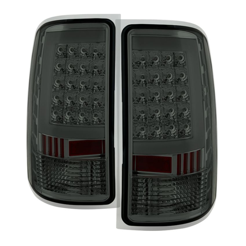 SPYDER 5081599 Xtune GMC Sierra 07-13 LED Tail Lights Smoke ALT-ON-GS07-G2-LED-SM