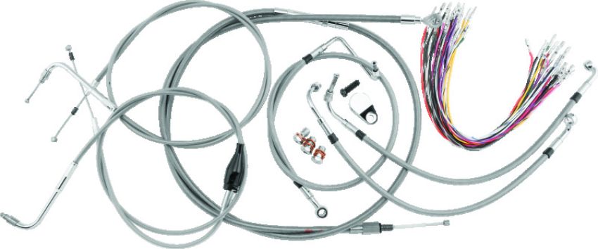 Burly Brand B30-1089 Control Kit 16in - Stainless Steel