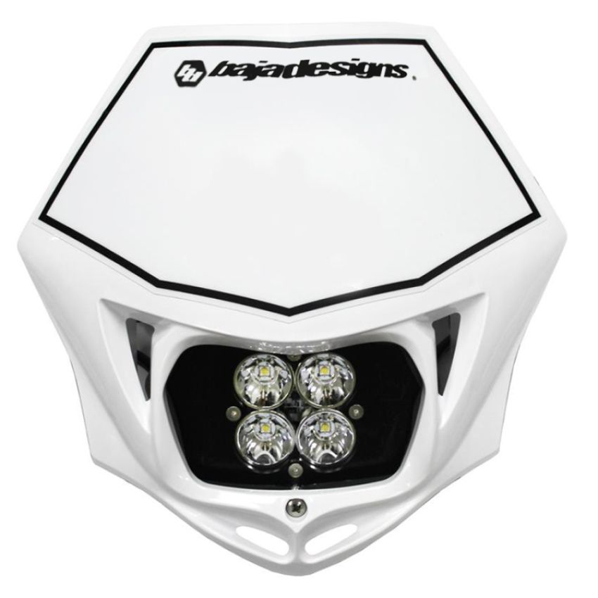 Baja Designs 497001WTAC Motorcycle Squadron Pro (A/C) Headlight Kit w/ Shell