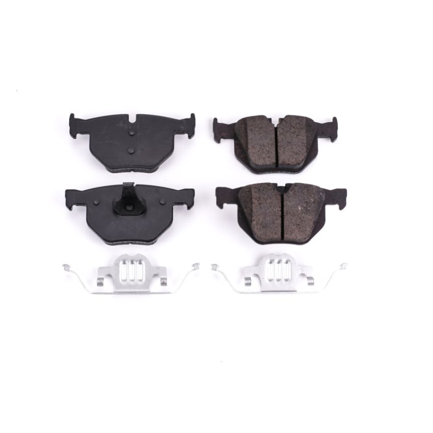 PowerStop 17-1042 PowerStop - Z17 Low-Dust Ceramic Brake Pads with Hardware