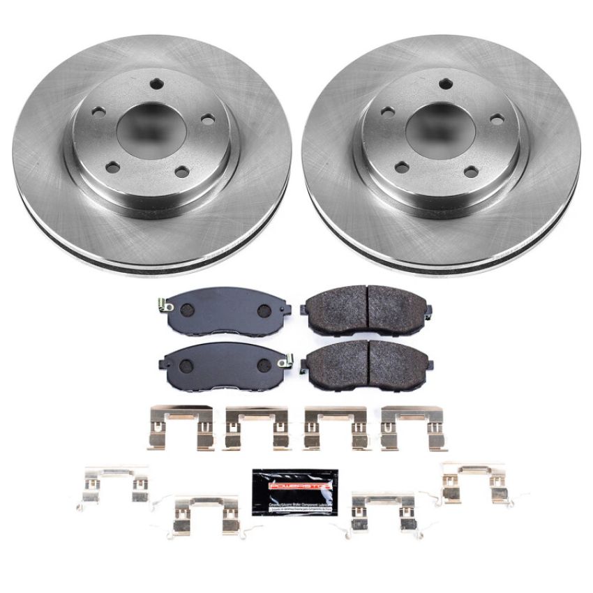 PowerStop TDBK2280 Track Day High-Performance Brake Pad and Rotor Kit