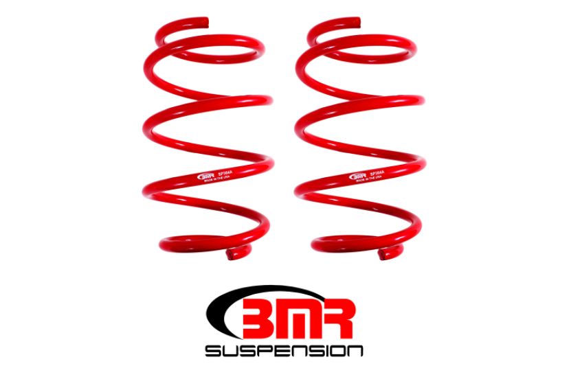 BMR Suspension SP364R Lowering Springs, Front, Minimum Drop, Performance Version