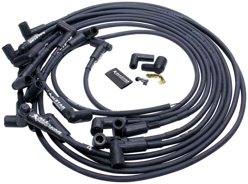 ALLSTAR PERFORMANCE ALL81365 Spark Plug Race Wire Set Under Header w/o Sleeve