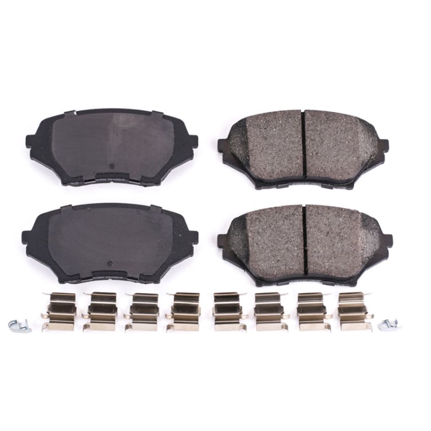 PowerStop 17-1179 PowerStop - Z17 Low-Dust Ceramic Brake Pads with Hardware