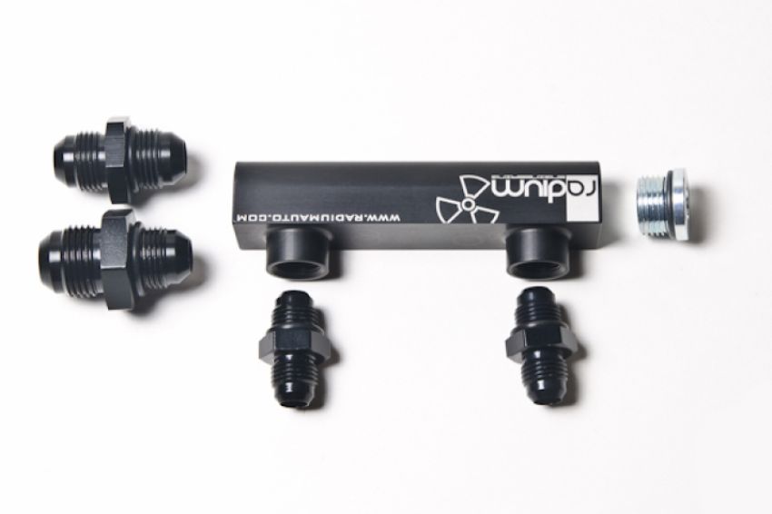 Radium Engineering 20-0062 MANIFOLD, 4-PORT, UNIVERSAL