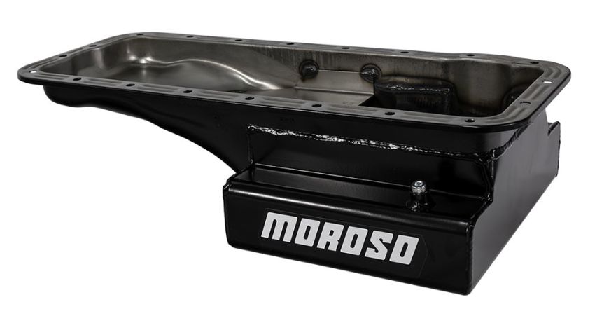 MOROSO MOR20607 Ford FE S/S Oil Pan - 8qt. Front Sump