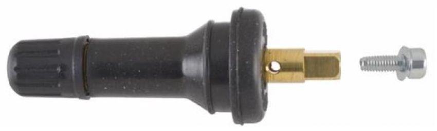 SCHRADER VALVES 20635-10 TPMS Service Pk - TRW Rubber Snap-In Valve - 10 Pk Pack of 10