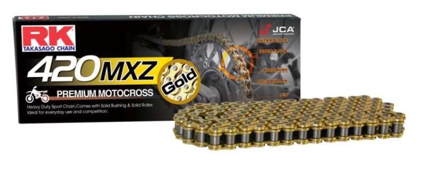 RK Chain GB420MXZ-100FT GB420MXZ-100FT - Gold