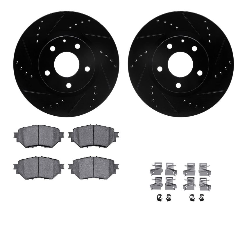 Dynamic Friction 8512-80047 Rotor Kit