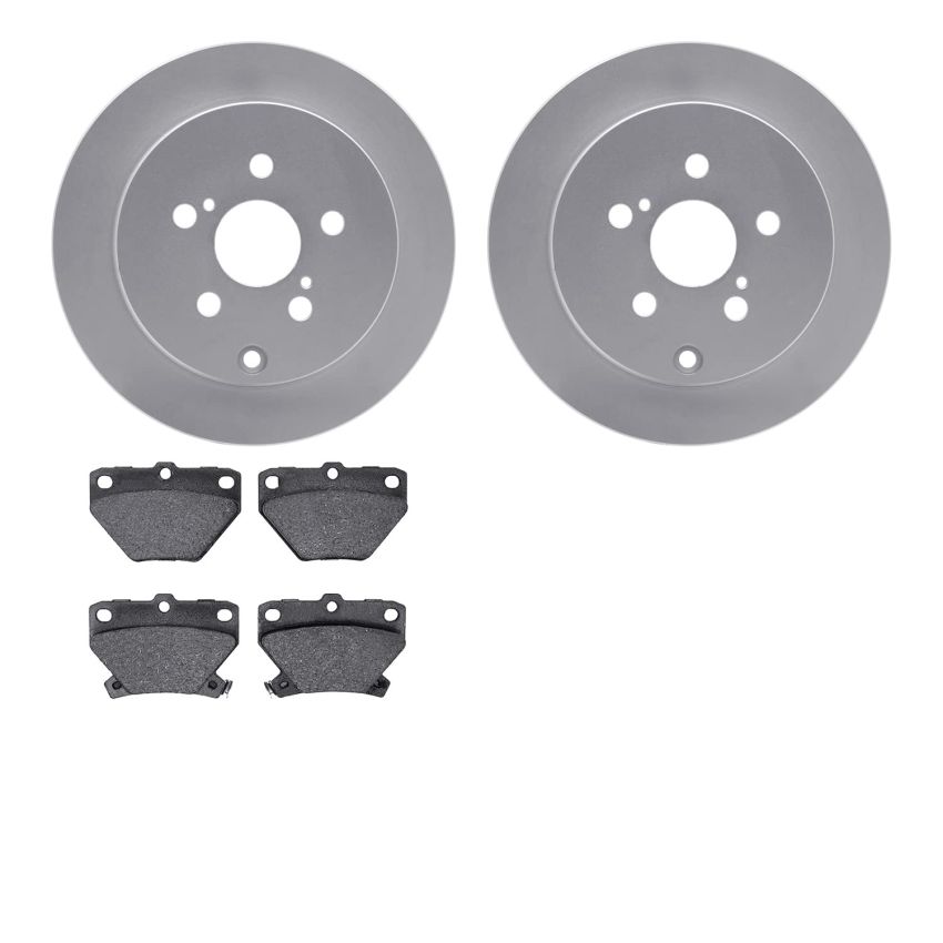 Dynamic Friction 4502-76115 Rotor Kit