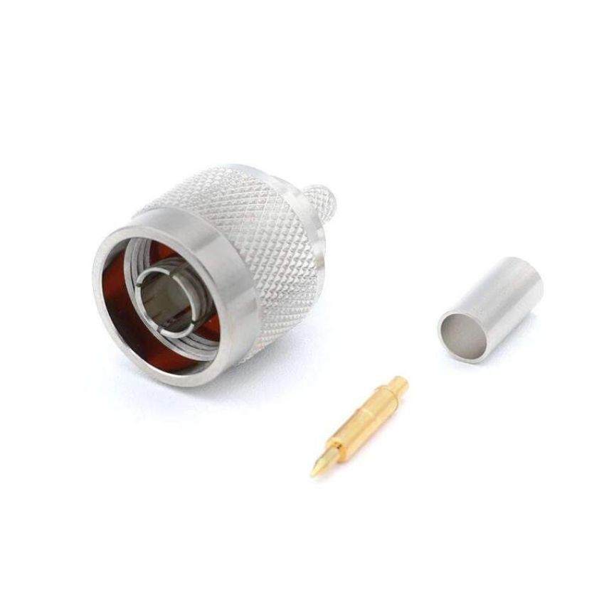 Rugged Radios NTYPE-CONN-M N-TYPE Male Antenna Connector RG58