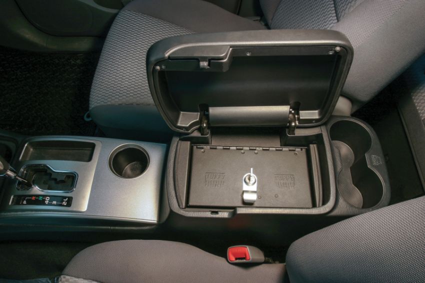 Tuffy Products 314-01 Tuffy Toyota Tacoma Console Safe W/ Keyed Lock