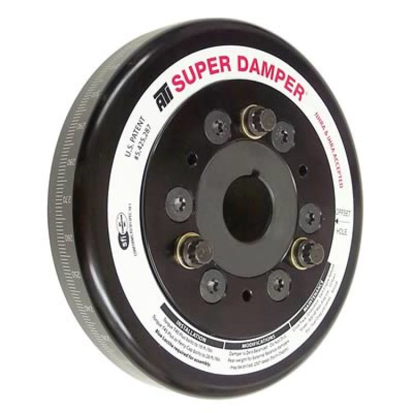 ATI ATI918869 Damper - 7.074in - Steel - Chevy SB/90 Deg V6 - Blower & BBC Seal - 6 Bolt - Dual Key - 3 Ring