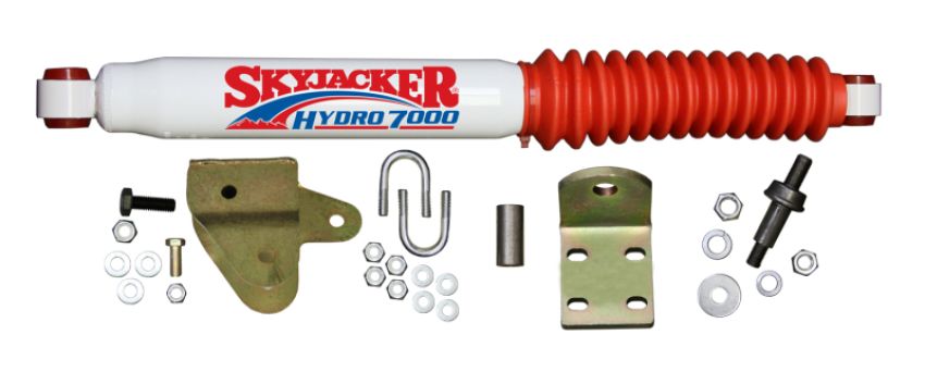 Skyjacker 7112 SNGL STAB KT WHITE W/RED BO