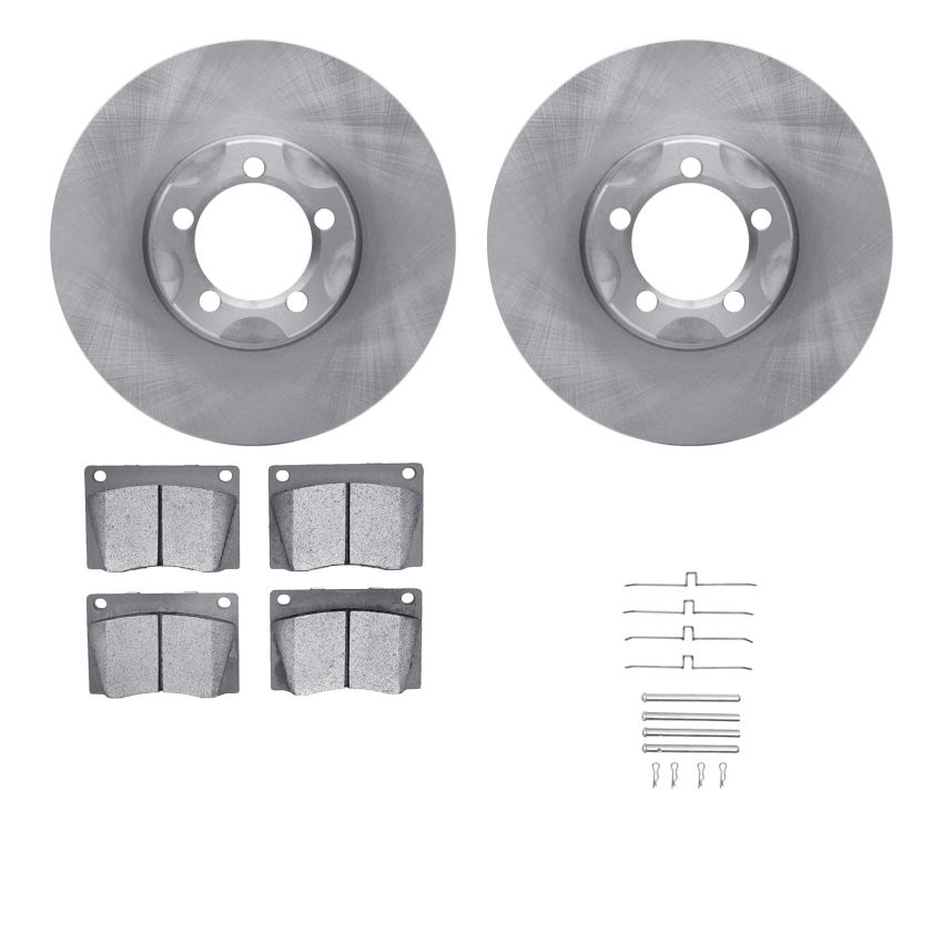 Dynamic Friction 6512-63121 Rotor Kit