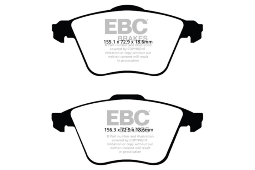 EBC Brakes DP21574 Greenstuff 2000 Series Sport Brake Pads