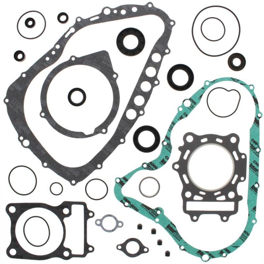 Vertex Pistons 811828 Vertex Gaskets 00-01 Arctic Cat 500 4x4 w/MT Complete Gasket Kit w/ Oil Seals
