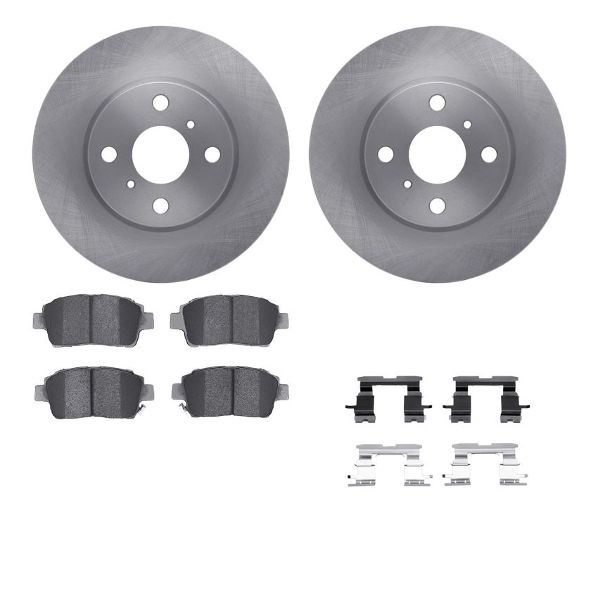 Dynamic Friction 6512-91009 Rotor Kit