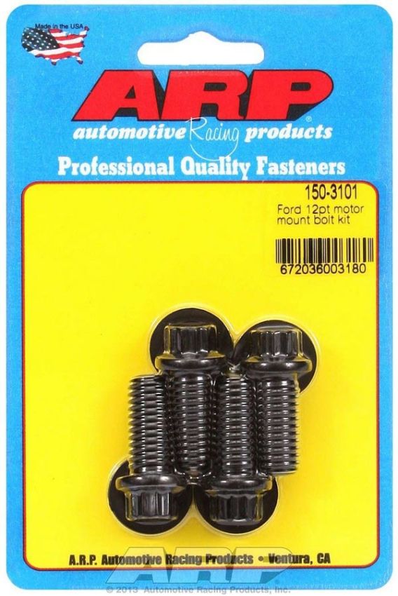 ARP ARP150-3101 SBF Windsor Motor Mount Bolt Kit 12pt.