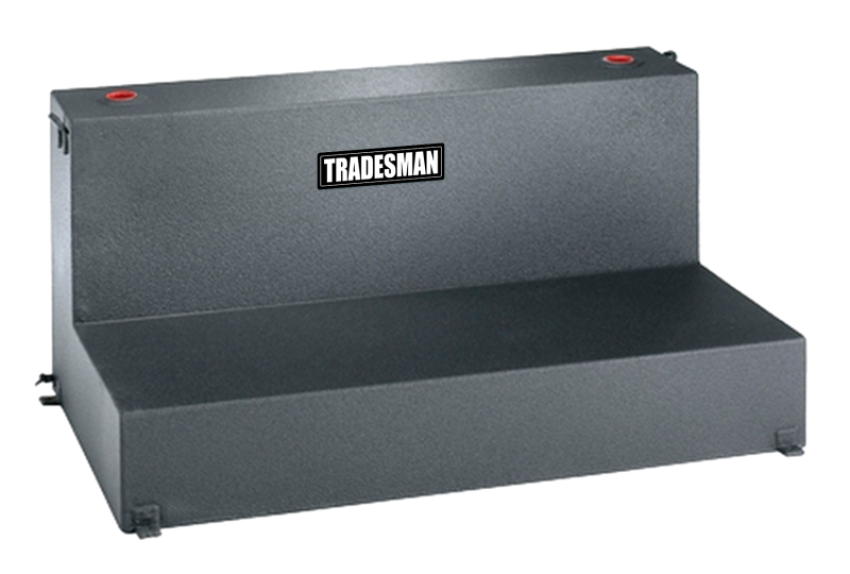 Tradesman 3292 Aluminum L-Shape Liquid Storage Tank (92 Gallon Capacity) - Brite