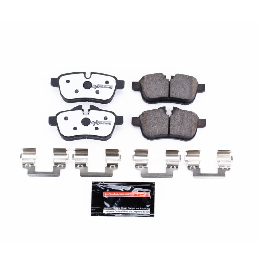 PowerStop Z26-1433 PowerStop - Z26 Performance Carbon-Fiber Ceramic Brake Pads with Hardware Kit