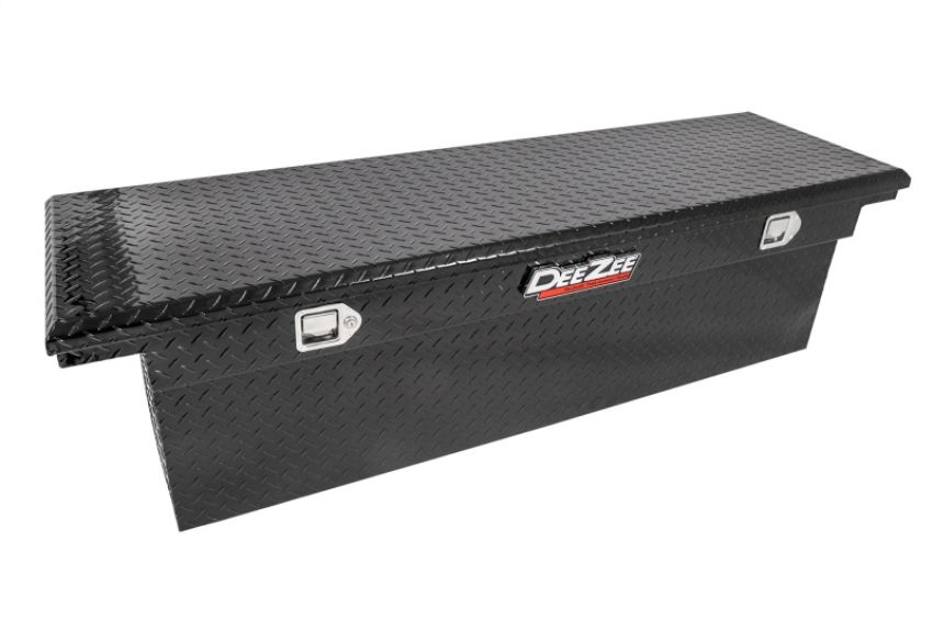 Dee Zee DZ8170DLB Deezee Universal Tool Box - Red Crossover - Single Lid Black BT (Deep Low)