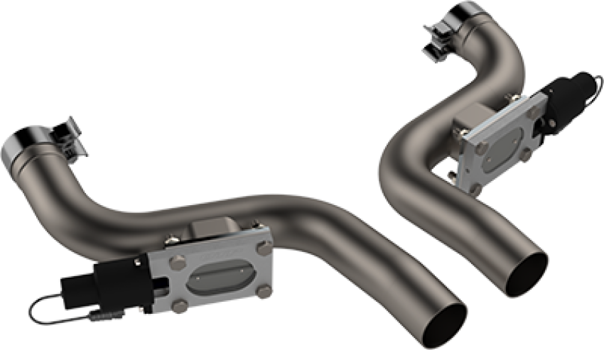 QTP 530115 2015-2023 Dodge Challenger,Charger & Chrysler 300C 6.2,6.4L  Aggressor Cutout Pipes
