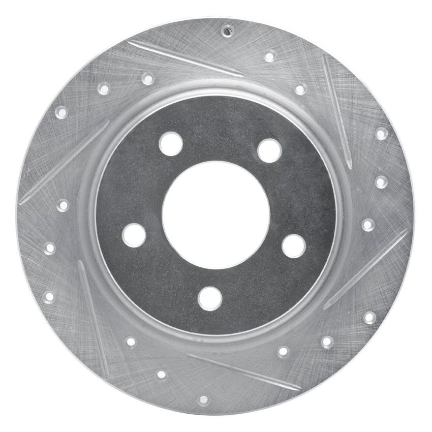 Dynamic Friction 631-80040R Rotor Dril Slot