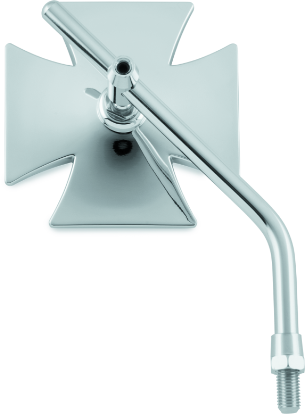 Bikers Choice 488736 65-Up Chrome Maltese Mirror Long Stem Each Custom