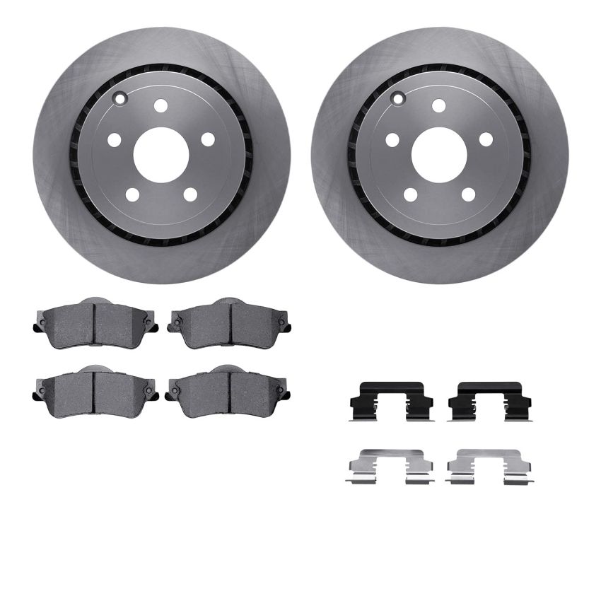 Dynamic Friction 6512-52076 Rotor Kit