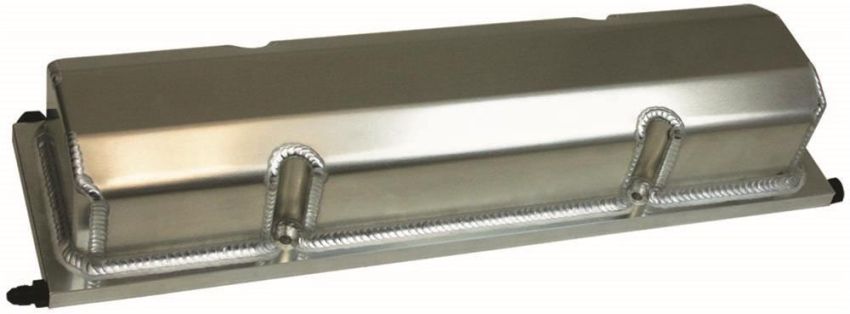MOROSO MOR68360 SBC Valve Cover Set w/ Oilers Non-Logoed