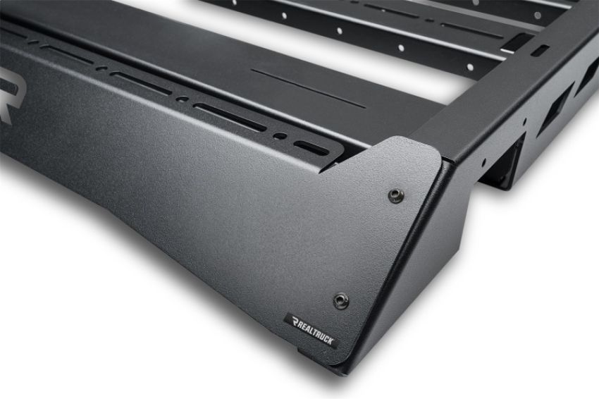 N-Fab U34253400 Universal Roof Rack (Small 34.25 - 34 Width) - Tex. Black
