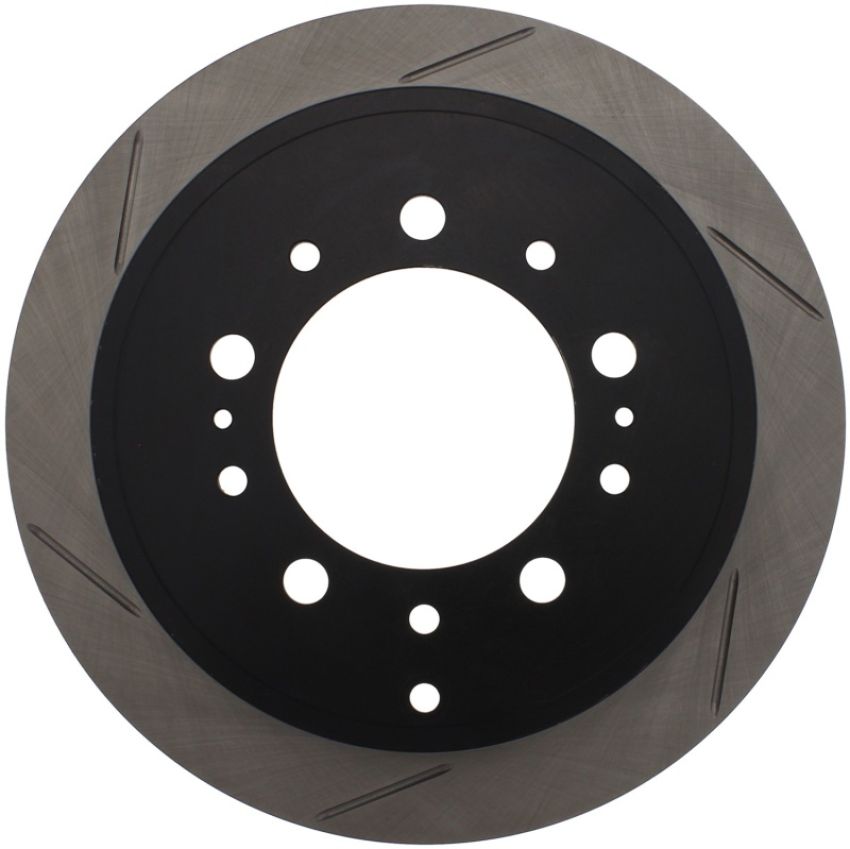 Stoptech 126.44157SR Power Slot 08-09 Lexus LX450/470/570 / 07-09 Toyota Tundra Slotted Right Rear Rotor