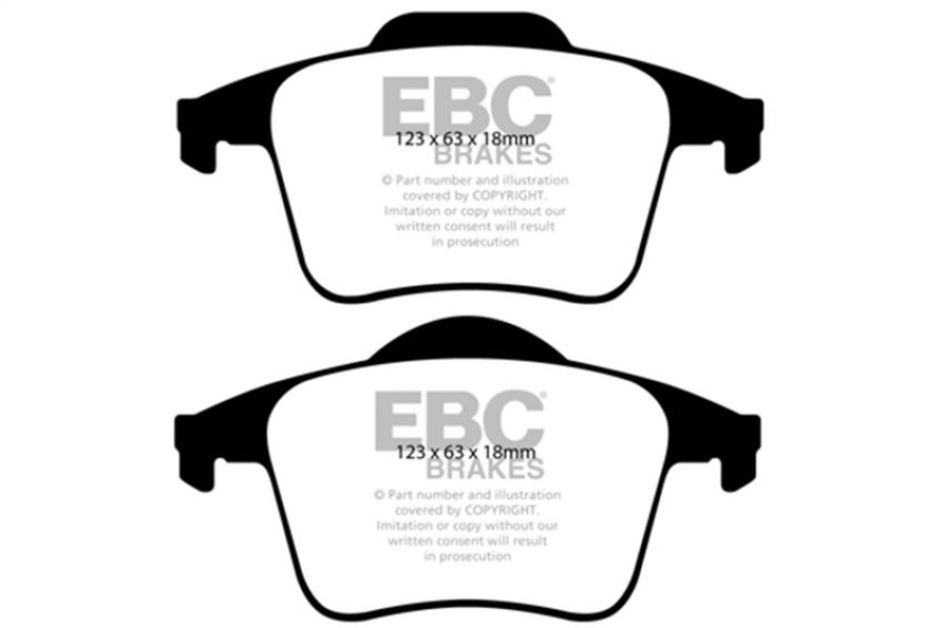 EBC Brakes DP31680C Redstuff Ceramic Low Dust Brake Pads