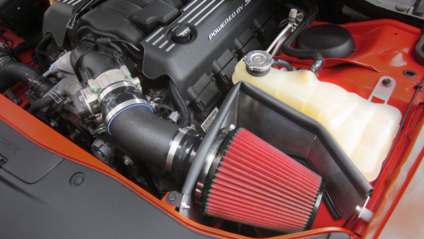 Corsa Performance 616864D APEX Series Metal Shield Air Intake with DryTech 3D Dry Filter