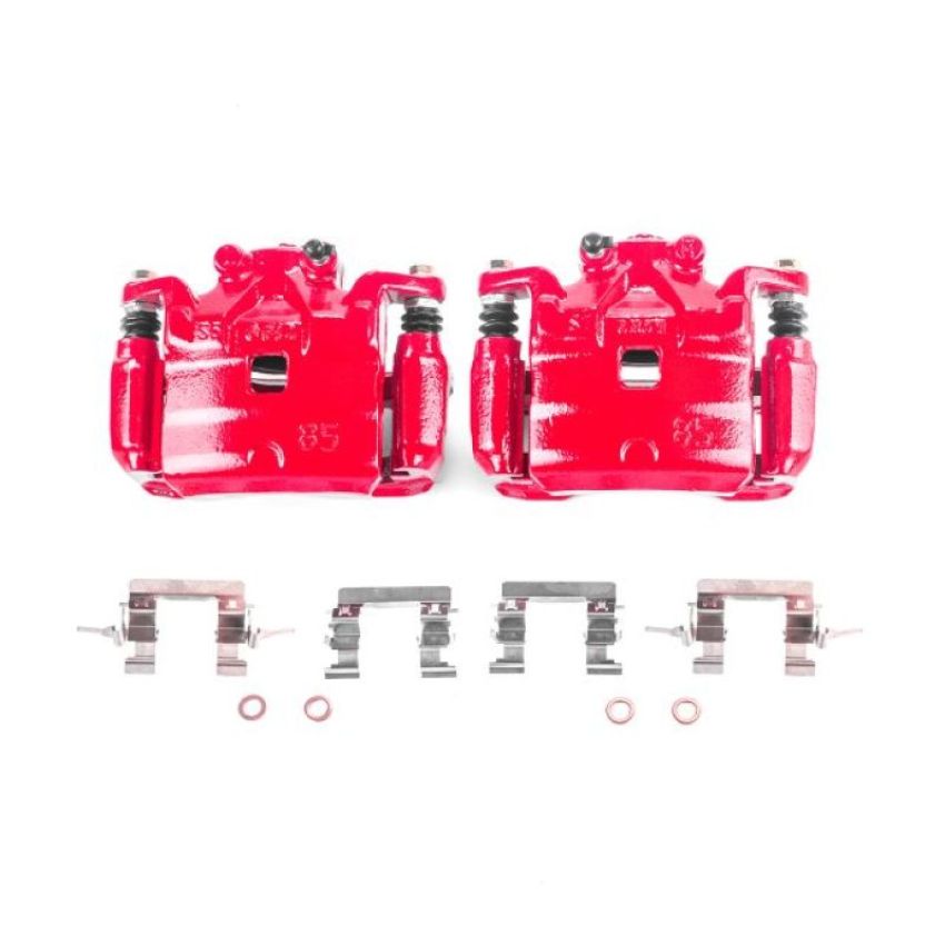 PowerStop S6640 Red Powder Coated Calipers