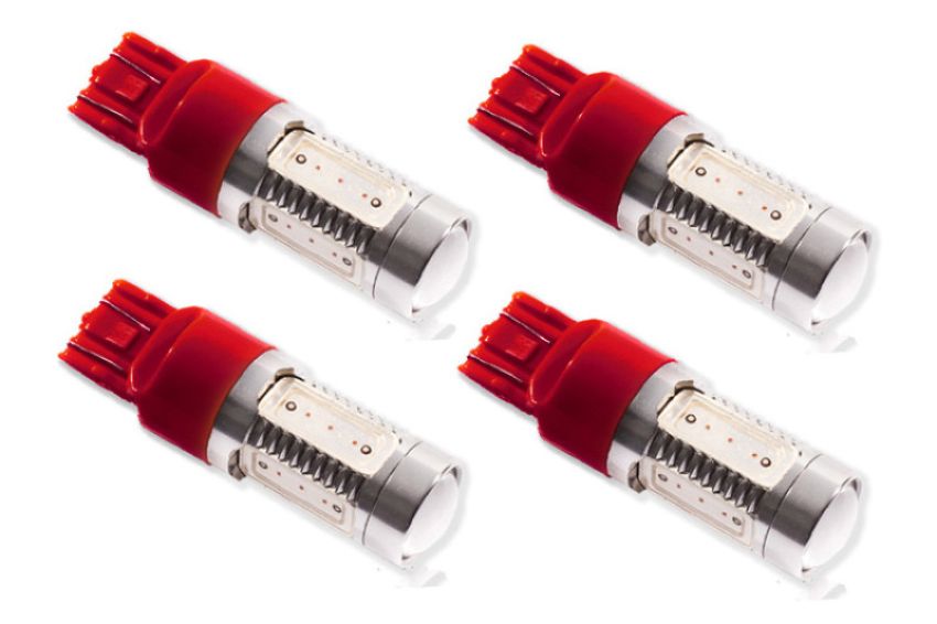 Diode Dynamics DD0108Q 7443 LED Bulb HP11 LED - Red Set of 4