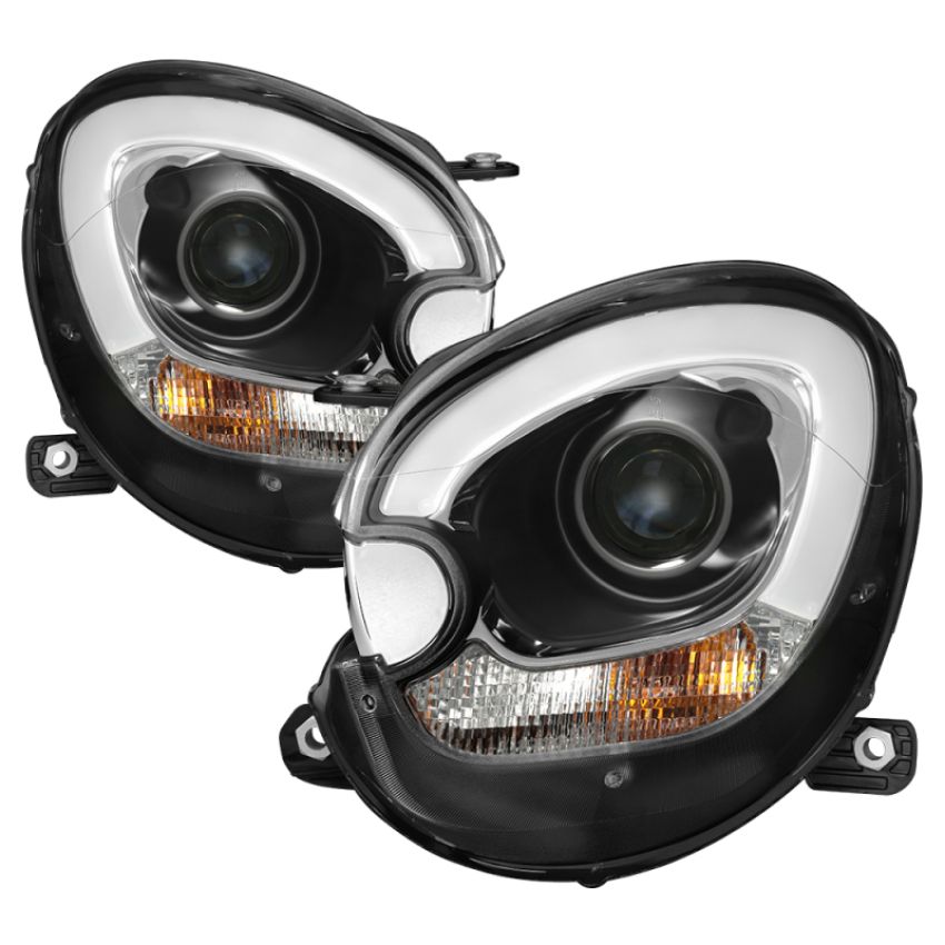 SPYDER 5083449 Projector Headlights - LBDRL - Black