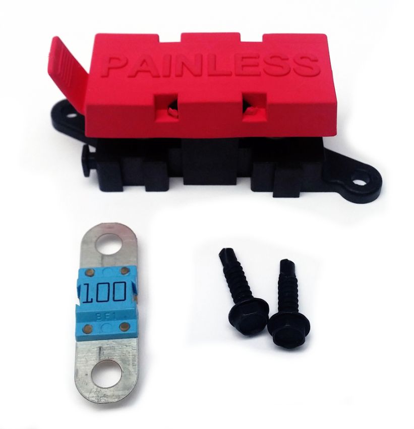 PAINLESS WIRING PWI80000 Painless MIDI Fuse Holde r 100 AMP