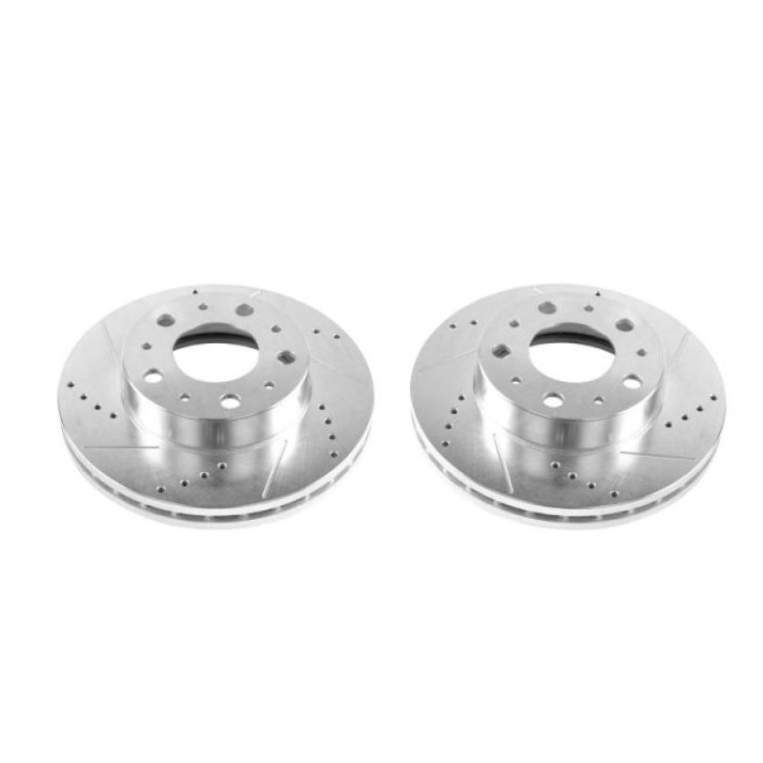 PowerStop AR8393XPR PowerStop Evolution Performance Drilled, Slotted & Plated Brake Rotor Pair